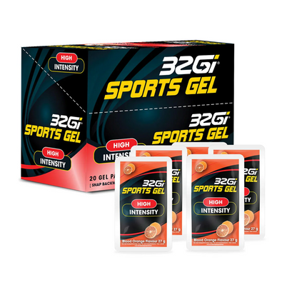 32Gi Sports Energy Gel | Quick Releasing Energy | Patended Snap Open Technology- 27g each- Pack of 3