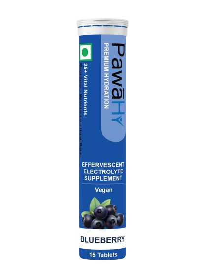PawaHy Electrolyte Energy Reload Instant Hydration-Pack of 2 (30 Tablets)
