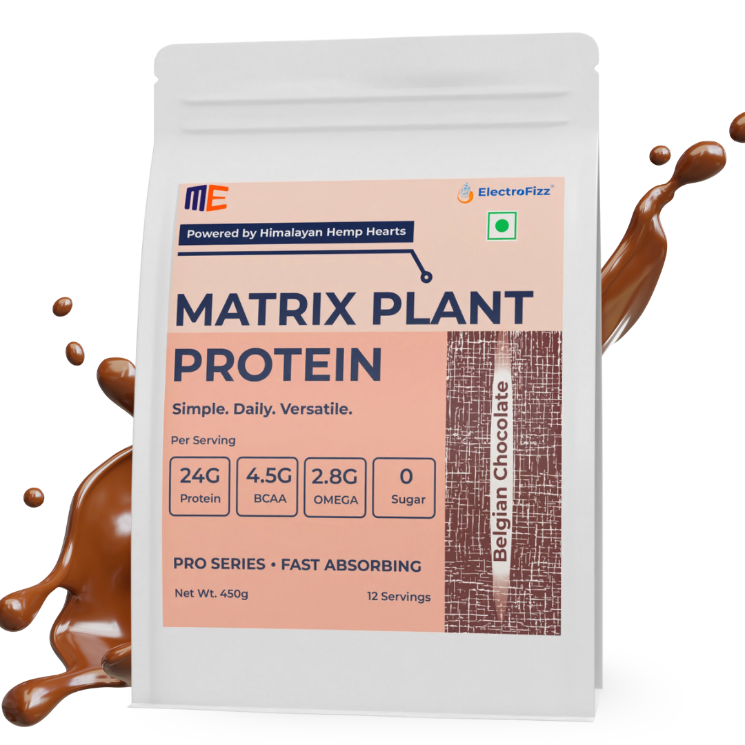 Matrix Plant Protein Pro Series| Hemp-Pea Protein Blend | Complete Amino Acid Profile | Easily Digestible, Clean Ingredients, Fast Absorption- 450gms