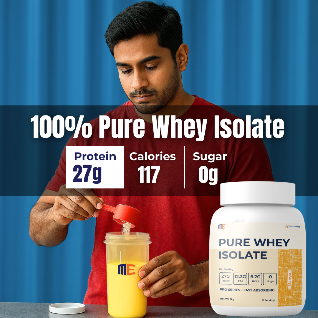 Whey Protein Isolate Pro Series, Clean Ingredients, Fast Absorption- 1kg Jar
