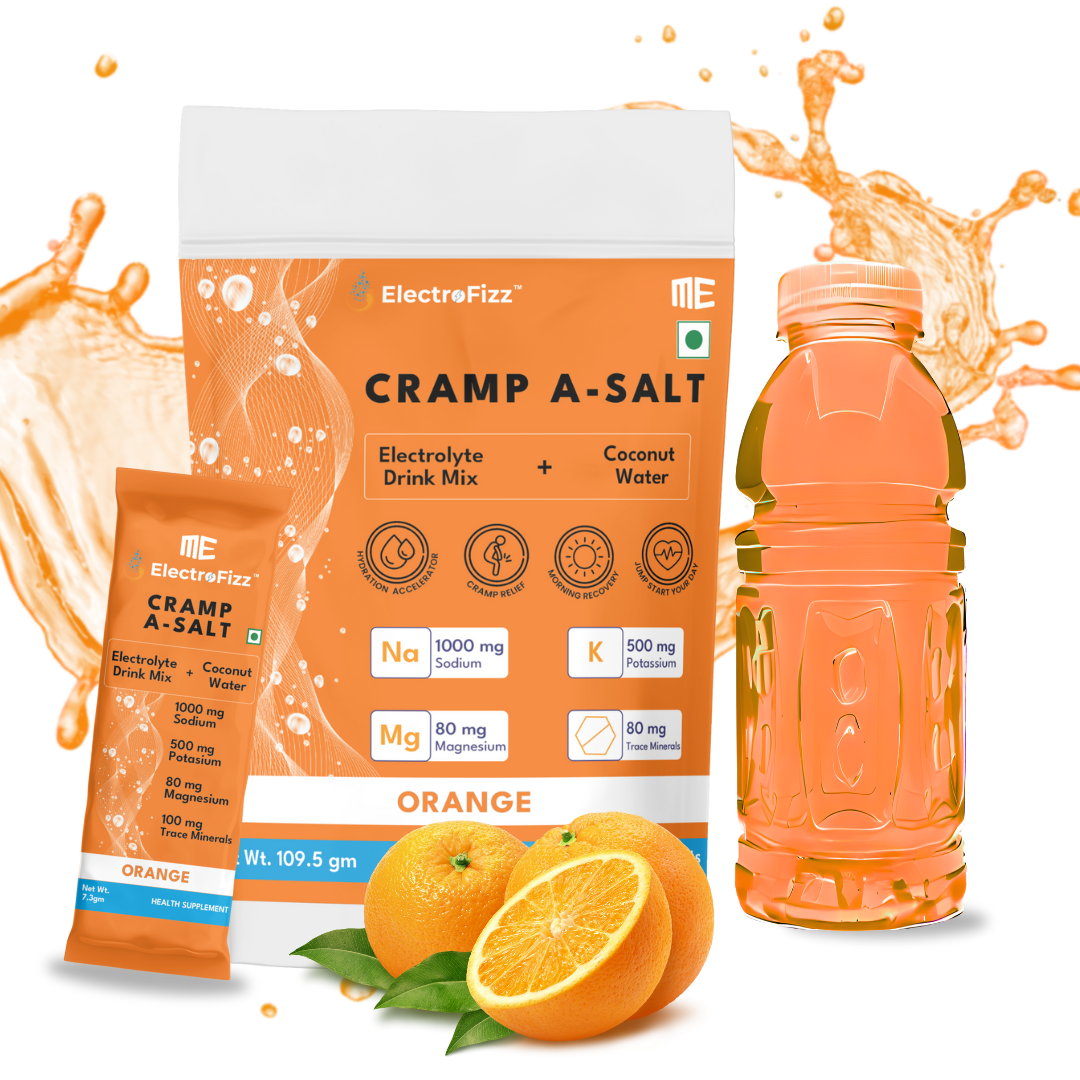 ElectroFizz Zero-Sugar Electrolyte-Cramp Assault-Hydration Powder- Sachets