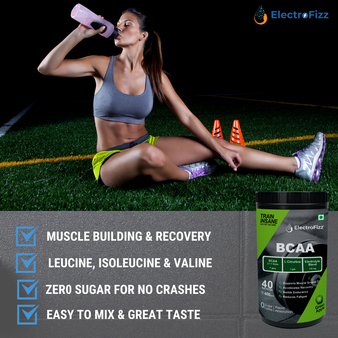ElectroFizz Advanced BCAA 7Gms (2:1:1) - 400 Gms