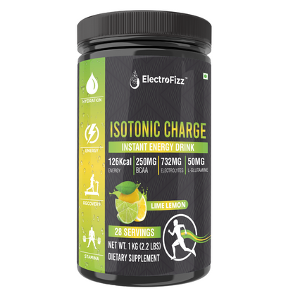 ElectroFizz Electrolyte Powder 100 servings | Minerals, Probiotics & Vitamin C- 1 Kg Jar Pack