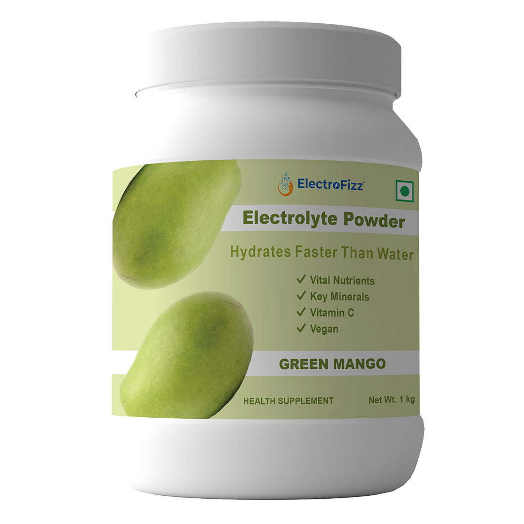 ElectroFizz Electrolyte Powder 100 servings | Minerals, Probiotics & Vitamin C- 1 Kg Jar Pack
