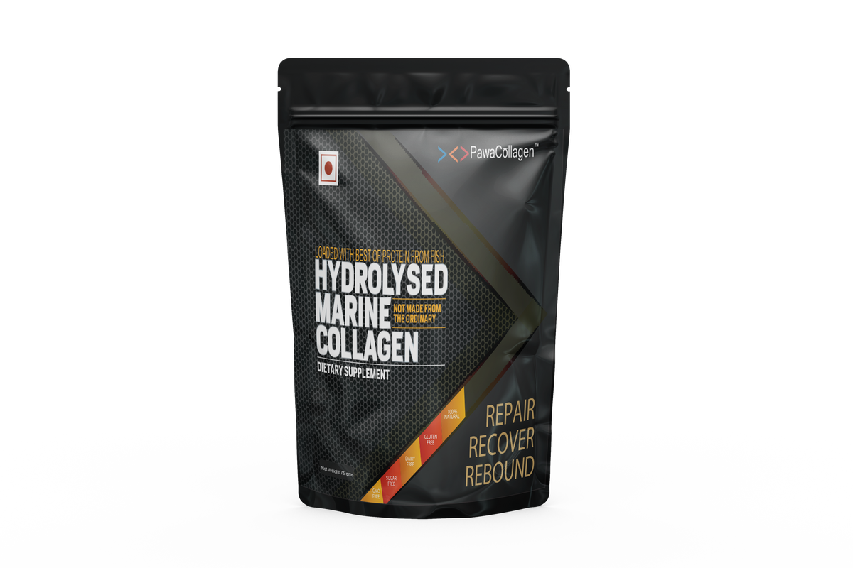 PawaCollagen World's Best Hydrolysed Marine Collagen (Peptide) Powder