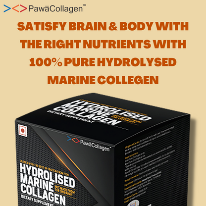 PawaCollagen Hydrolysed Marine Collagen (Peptide) Powder 200 gms