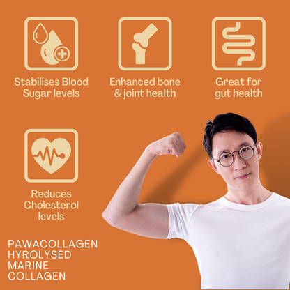 PawaCollagen Hydrolysed Marine Collagen (Peptide) Powder 200 gms