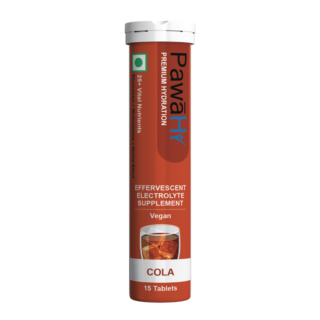 PawaHy Electrolyte Energy Reload Instant Hydration-Pack of 2 (30 Tablets)