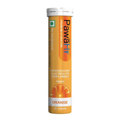 PawaHy Electrolyte Energy Reload Instant Hydration-Pack of 2 (30 Tablets)